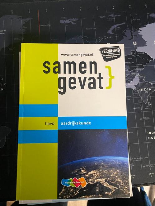 H.J.C. Kasbergen - Samengevat havo Aardrijkskunde, Boeken, Schoolboeken, Zo goed als nieuw, Aardrijkskunde, HAVO, Verzenden