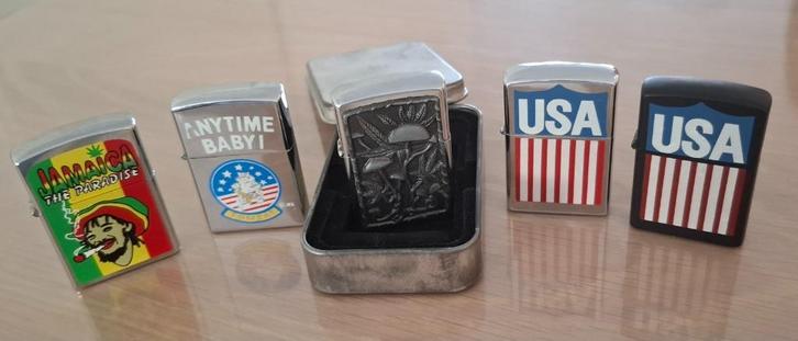 Vijf leuke sigarettenaanstekers, Verzamelen, Merken en Reclamevoorwerpen, Nieuw, Gebruiksvoorwerp, Verzenden