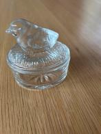 LUMINARC Vintage dierenschaaltje, vogeltje, Antiek en Kunst, Antiek | Glas en Kristal, Ophalen of Verzenden