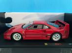 FERRARI F40 1:18 HOT WHEELS ELITE, Ophalen of Verzenden, Zo goed als nieuw, Auto, Hot Wheels