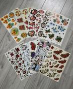 Scrapbooking bloemen kaarten maken wenskaarten 10 vellen, Ophalen of Verzenden, Nieuw, Papier of Karton, Overige merken