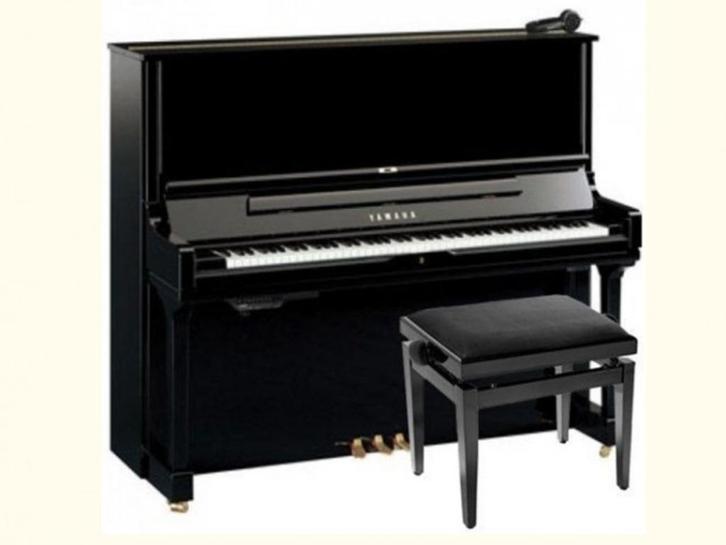 Yamaha U3 Silent Piano -Zaterdag open dag- A-Graded, Muziek en Instrumenten, Piano's, Zo goed als nieuw, Piano, Zwart, Hoogglans