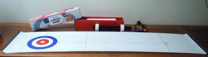 Nieuw Curling Game Table Top spel: doe een bod!, Hobby en Vrije tijd, Gezelschapsspellen | Bordspellen, Nieuw, Vijf spelers of meer