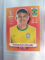 Panini WK 2022 Qatar sticker Thiago Silva #BRA8, Ophalen, Zo goed als nieuw, Sticker