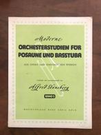 Alfred Stöneberg - Moderne orkest studies voor trombone tuba, Muziek en Instrumenten, Bladmuziek, Ophalen of Verzenden, Thema