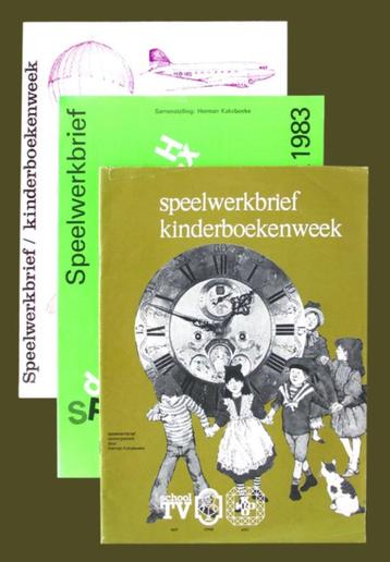 Kinderboekenweek 1981 1982 1983 Speelwerkbrieven basisschool beschikbaar voor biedingen
