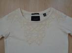 3x gedragen: sweater met gaaf halsdetail Maison Scotch P 36, Kleding | Dames, Wit, Zo goed als nieuw, Maat 36 (S), Maison Scotch