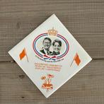 Herdenkingstegel, tegel, huwelijk Margriet en Pieter, Verzamelen, Ophalen of Verzenden