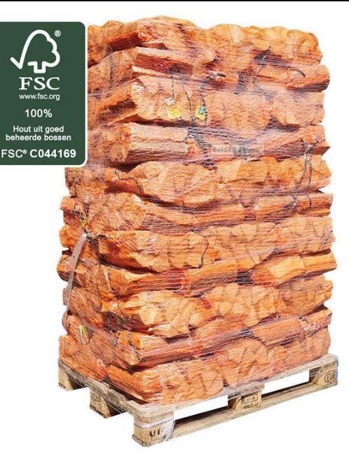 3 jaar Gerdoogd beuk haardhout vanaf €3,18 ex btw, Tuin en Terras, Haardhout, Blokken, 6 m³ of meer, Ophalen