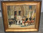 Emile THYSEBAERT, Processie, Antiek en Kunst, Ophalen of Verzenden