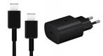 USB-C Snel lader + USB-C kabel EP-TA800 Black, Nieuw, Apple iPhone, Ophalen of Verzenden