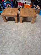 2 bijzettafels, Huis en Inrichting, Tafels | Salontafels, Ophalen, 50 tot 100 cm, Rond, 50 tot 100 cm