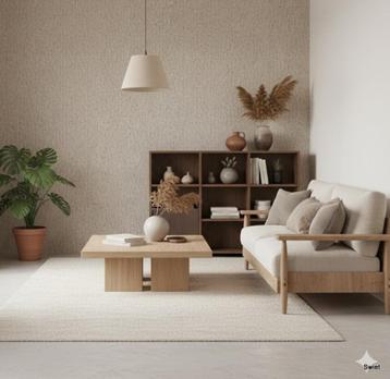 14299 naturel jute look behang beige bruin retro swiet beschikbaar voor biedingen