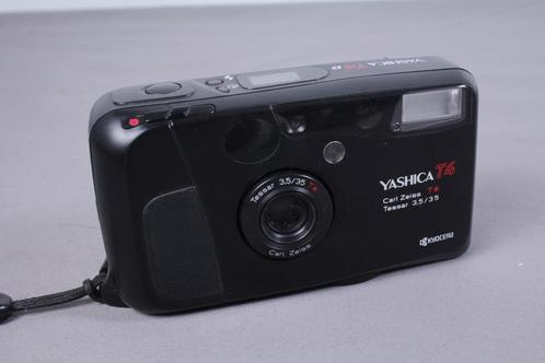 I005 Yashica T4 DEFECT, Audio, Tv en Foto, Fotocamera's Analoog, Niet werkend, Compact, Overige Merken, Ophalen of Verzenden