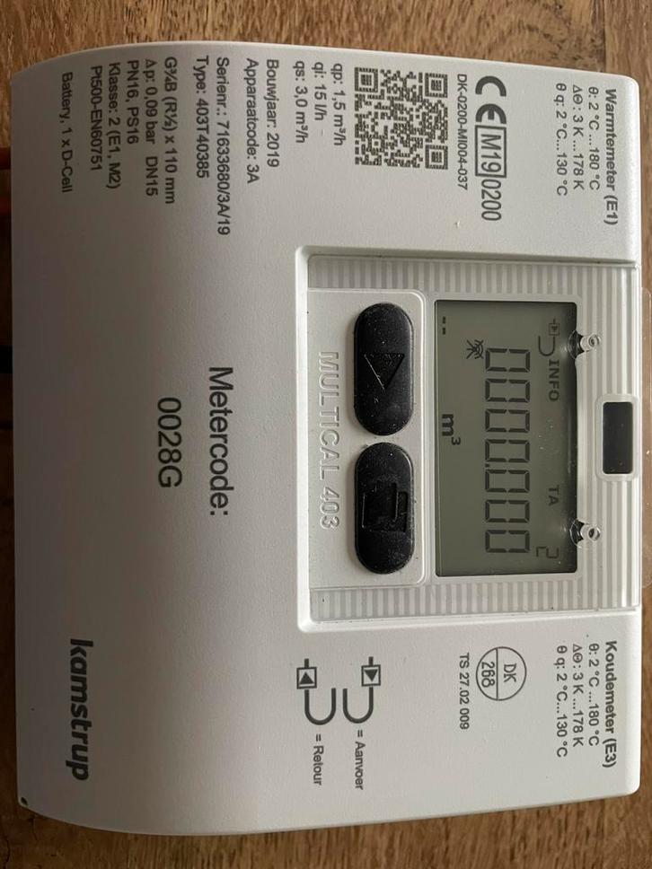 Kamstrup MULTICAL 403 nieuw!!, Doe-het-zelf en Verbouw, Meetapparatuur, Nieuw, Ophalen of Verzenden