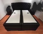 Boxspring, Ophalen, Tweepersoons, Zo goed als nieuw, 200 cm