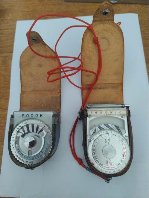 👉 2 vintage belichtingsmeters Fodor en Sekonic, Audio, Tv en Foto, Fotografie | Fotostudio en Toebehoren, Zo goed als nieuw, Overige typen