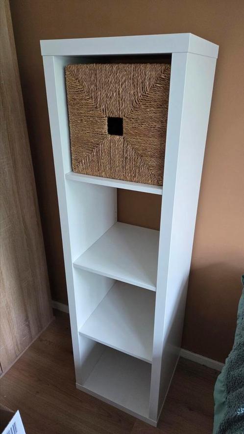 Kallax kast - wit - IKEA, Huis en Inrichting, Kasten | Overige, Gebruikt, Ophalen