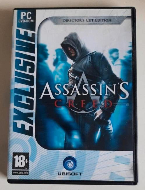 Assassin's Creed Director's Cut Edition PC DVD rom, Spelcomputers en Games, Games | Pc, Gebruikt, Ophalen of Verzenden