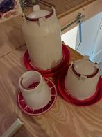 2 drink en 1 voer silo voor kippen, Dieren en Toebehoren, Ophalen, Drinken en Voederen