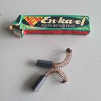 En-ka-ef Koolborstels - Set van 2 - Vintage, Hobby en Vrije tijd, Elektronica-componenten, Ophalen of Verzenden, Gebruikt