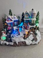 Kerstdorp,  kersttafereel, Diversen, Kerst, Ophalen of Verzenden, Zo goed als nieuw