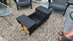 Tuintafel, vuur tafel, bbq of een plant kan er ook in, Ophalen of Verzenden, Zo goed als nieuw, Hout