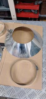 2 x Storm kraag 15 cm en 2x  buisring 15cm, Huis en Inrichting, Kachels, Ophalen of Verzenden, Hout, Overige soorten