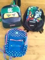3 Rugzakken voor 5 euro, Lego Ninjago en stoer, Ophalen, Zo goed als nieuw, Rugtas