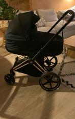 Cybex Priam kinderwagen rosegoud, Kinderen en Baby's, Kinderwagens en Combinaties, Ophalen, Overige merken, Met reiswieg