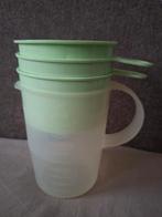 Tupperware Maatbeker + Bakjes, Ophalen of Verzenden, Nieuw, Groen, Beker of Kan