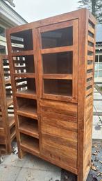 3 maal teak kasten plus 1 andere afmeting, Huis en Inrichting, Kasten | Buffetkasten, Ophalen, Zo goed als nieuw, 25 tot 50 cm