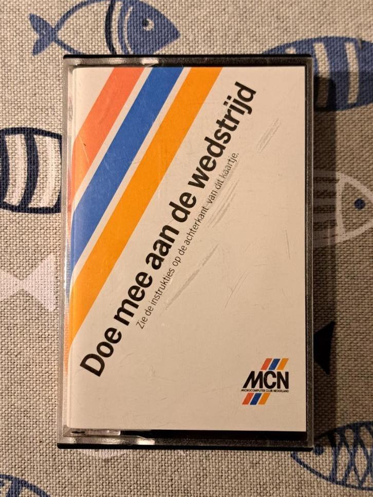 ZX Spectrum cassette 'MCN WEDSTRIJD' – getest & werkend, Computers en Software, Vintage Computers, Ophalen of Verzenden