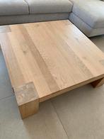 Salontafel Quint massief eiken, Ophalen, Gebruikt, Minder dan 50 cm, 100 tot 150 cm