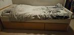 IKEA Eenpersoonsbed 90x200 met Opbergruimte, Ophalen, Gebruikt, 90 cm, Eenpersoons