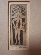 KleineEts van blote man, Antiek en Kunst, Ophalen of Verzenden