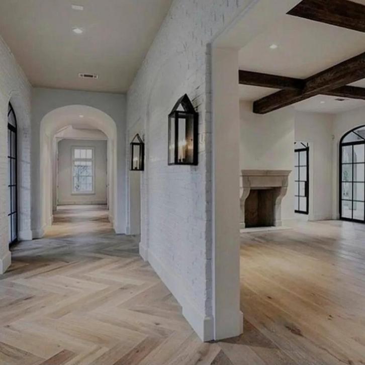 EIKEN VLOEREN TOPKWALITEIT DIRECT LEVERBAAR! VISGRAAT VLOER, Huis en Inrichting, Stoffering | Vloerbedekking, Nieuw, Parket, 75 m² of meer