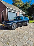 BMW 3-Serie 2.2 I 320 Touring 2004 Zwart, Achterwielaandrijving, 74 €/maand, Zwart, Zwart