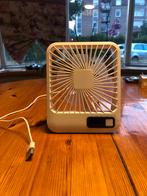 Mobiele mini ventilator, Ophalen of Verzenden, Nieuw, Tafelventilator