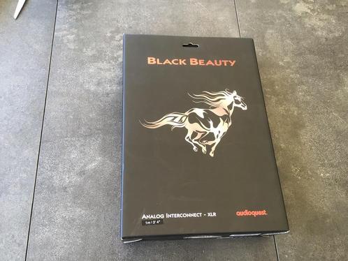 Audioquest black beauty xlr, Audio, Tv en Foto, Audiokabels en Televisiekabels, Zo goed als nieuw, Interlink-kabel, Minder dan 2 meter