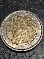 Italië 2 Euro Dante Alighieri 2002, Postzegels en Munten, Munten | Europa | Euromunten, Ophalen of Verzenden, Italië, 2 euro, Losse munt