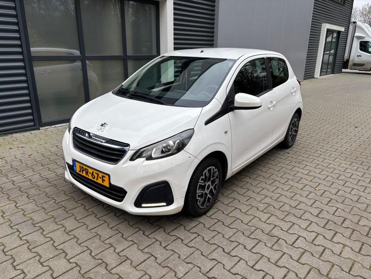 Peugeot 108 1.0 12V E-vti 51KW 5DR 2015 Wit, Auto diversen, Schadeauto's, Handgeschakeld, Benzine, Overige carrosserieën, Wit