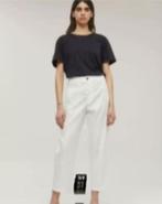Closed - Prachtige linnenmix chino maat W26 - Nieuw €229, Kleding | Dames, Nieuw, Ophalen of Verzenden, Driekwart, X