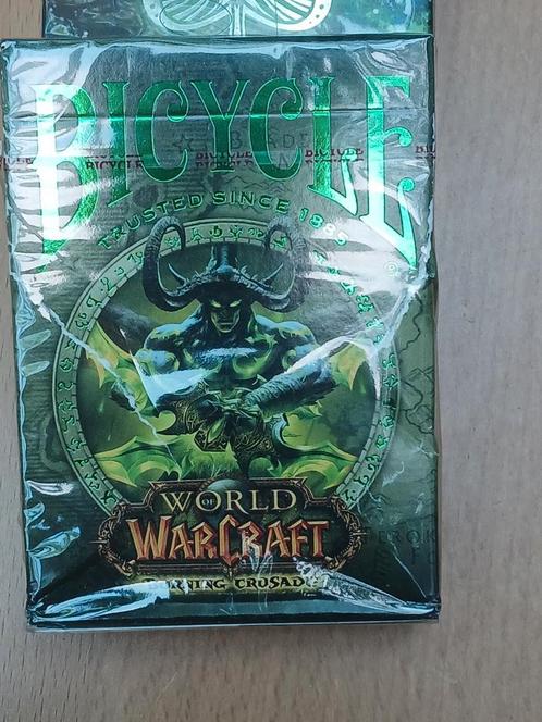 Bicycle World of Warcraft ; scheur in doosje, Hobby en Vrije tijd, Gezelschapsspellen | Kaartspellen, Nieuw, Ophalen of Verzenden