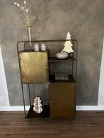 BePureHome vakkenkast - Metaal - Antique Brass, Ophalen, Gebruikt