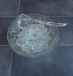12 persoons glazen bowl, punch set, Antiek en Kunst, Antiek | Glas en Kristal, Ophalen