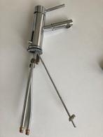 wastafelkranen 2 stuks ZGAN, Ophalen of Verzenden, Zo goed als nieuw, Rvs, Kraan