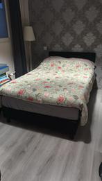 Boxspring, Huis en Inrichting, Slaapkamer | Complete slaapkamers, Ophalen, Zo goed als nieuw, Twijfelaar