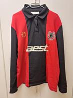 Daily Aesthetikz Polo Shirt maat L - Rood/Zwart, Kleding | Heren, Polo's, Maat 52/54 (L), Ophalen of Verzenden, Zo goed als nieuw