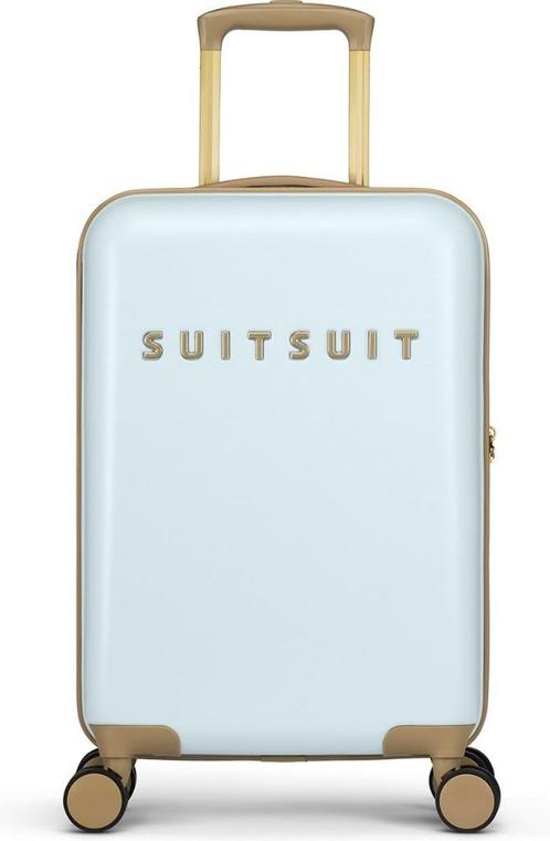 ✅NIEUW✅ SUITSUIT Fusion koffer 55 cm | Powder Blue !!99,95!!, Sieraden, Tassen en Uiterlijk, Koffers, Nieuw, Slot, Ophalen of Verzenden